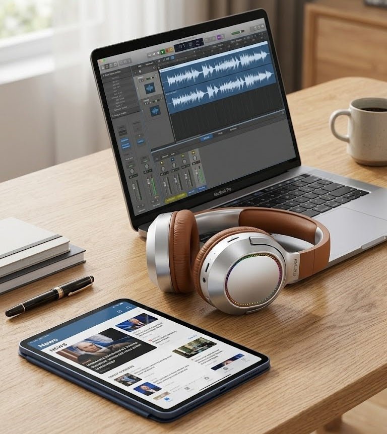 Wireless Over - Ear Headphones - Zambeel