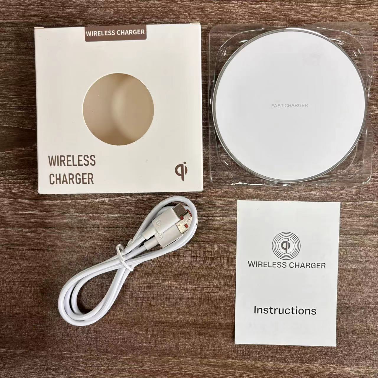Wireless Phone Charger Disc Aluminum Alloy - Zambeel