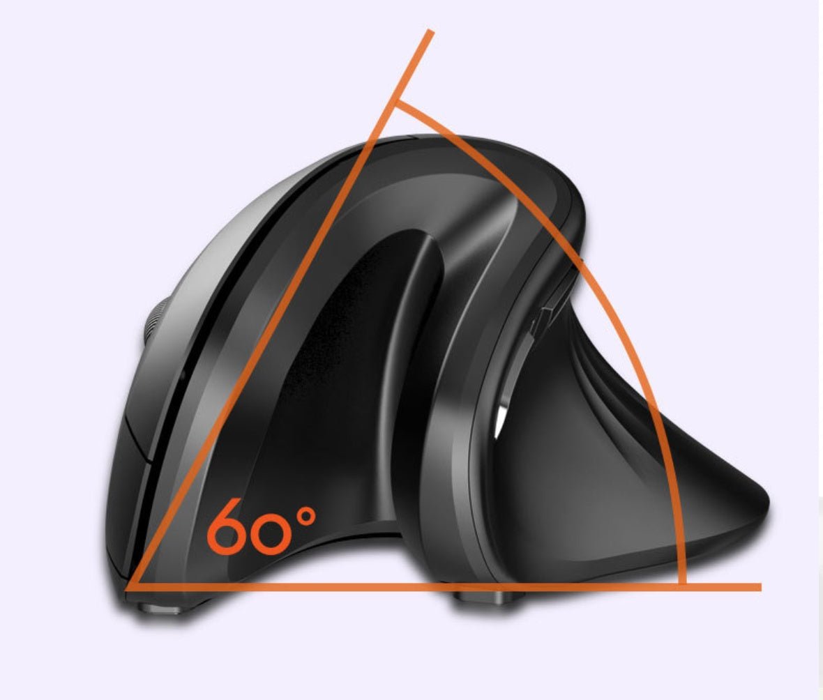 Wireless Vertical Mouse 6 Buttons with Adjustable DPI - Zambeel