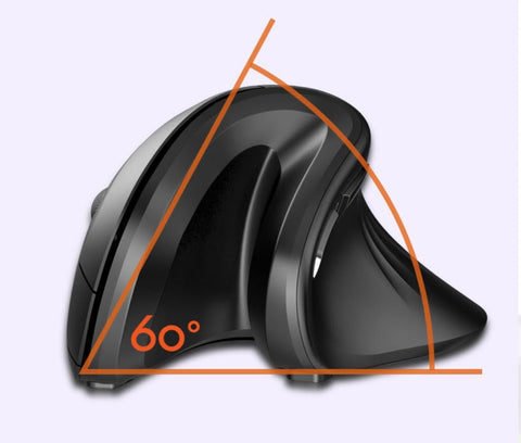 Wireless Vertical Mouse 6 Buttons with Adjustable DPI - Zambeel
