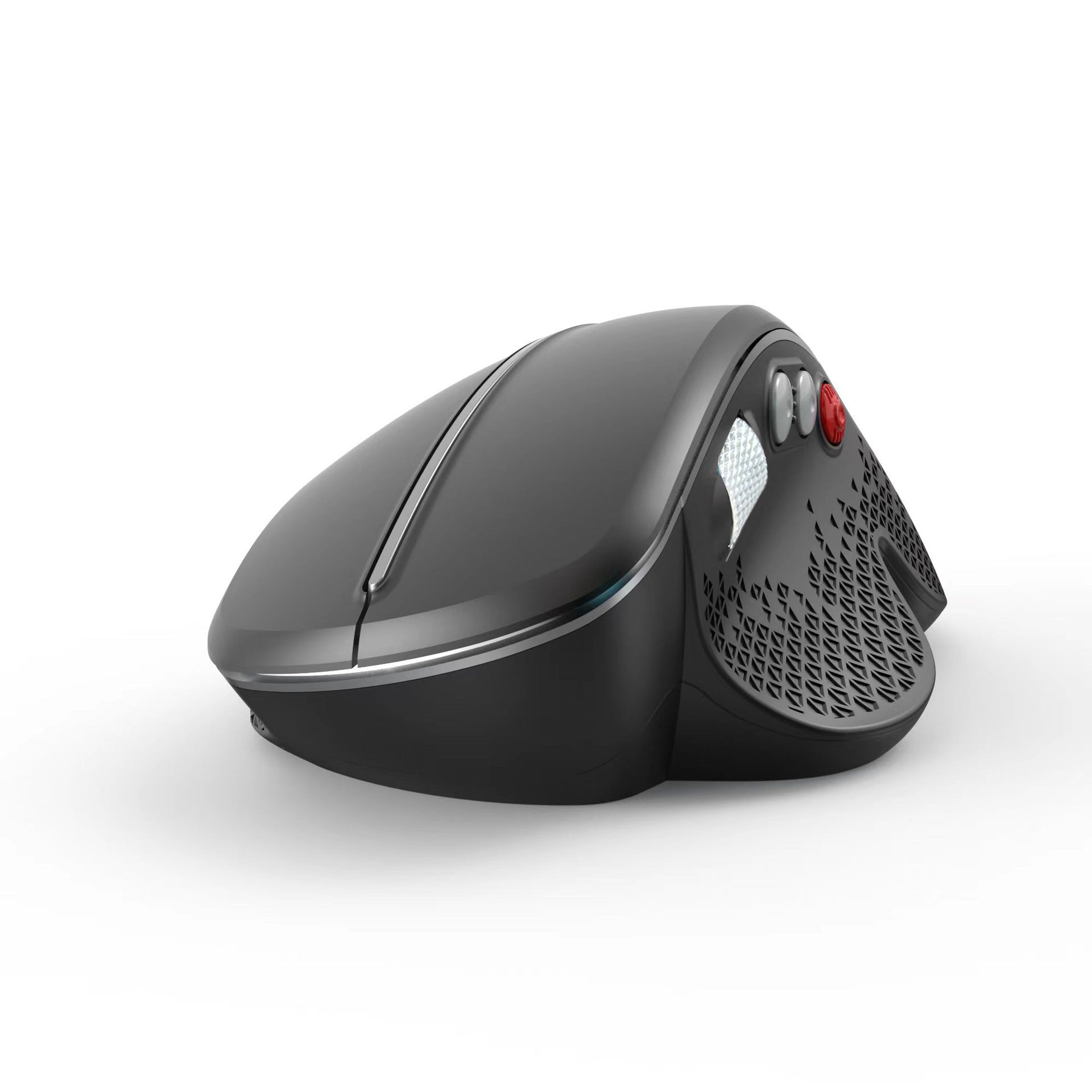 Wireless Vertical Mouse Side Roller Ergonomics - Zambeel