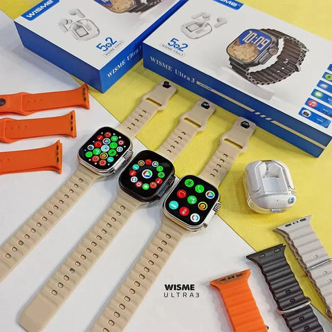 Wisme - Ultra 3 Smartwatch - Zambeel