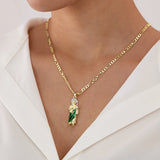 Women's Copper Necklace Fashion Creative Retro - Zambeel