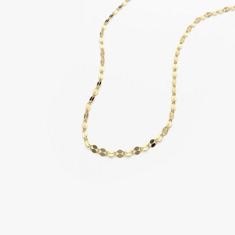 Women's Delicate Lip Chain Necklace - Zambeel