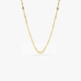 Women's Delicate Lip Chain Necklace - Zambeel