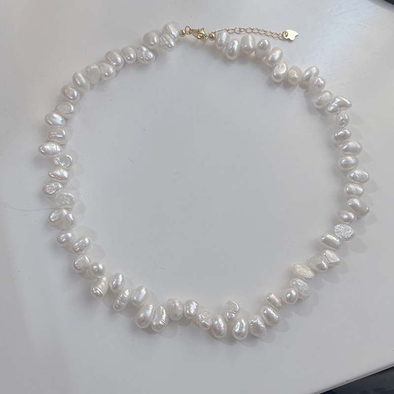 Women's Pearl Necklace Natural Niche - Zambeel