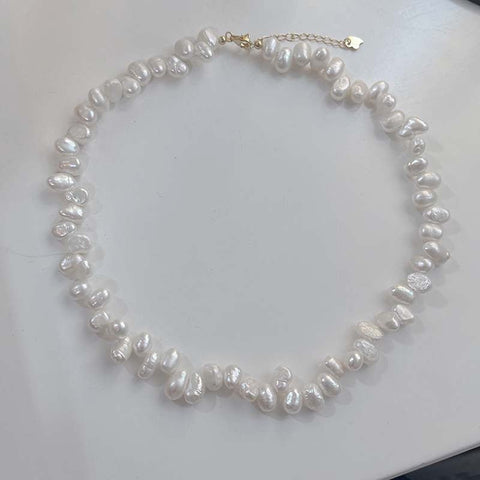 Women's Pearl Necklace Natural Niche - Zambeel