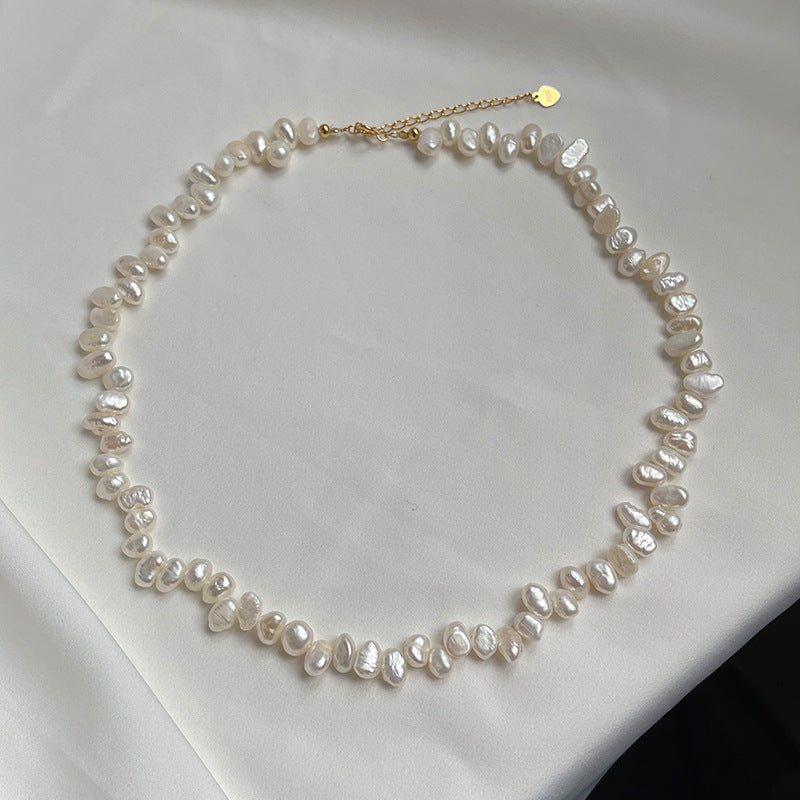 Women's Pearl Necklace Natural Niche - Zambeel