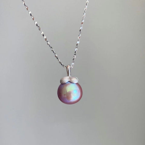 Women's Pearl Necklace Simple And Gentle Non - mainstream Style - Zambeel