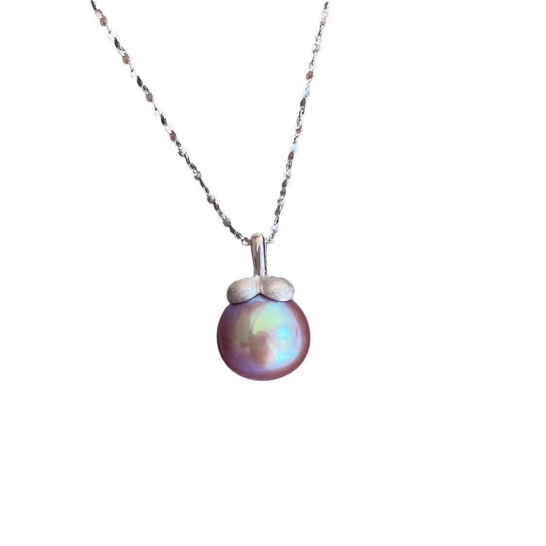 Women's Pearl Necklace Simple And Gentle Non - mainstream Style - Zambeel