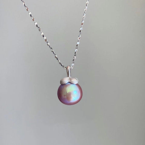 Women's Pearl Necklace Simple And Gentle Non - mainstream Style - Zambeel