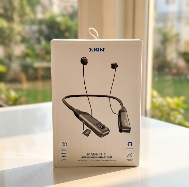 XKIN - Magnetic Neckband Wireless Earphones - Zambeel