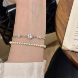 Zircon Flower Bracelet Female Special - Interest Design - Zambeel